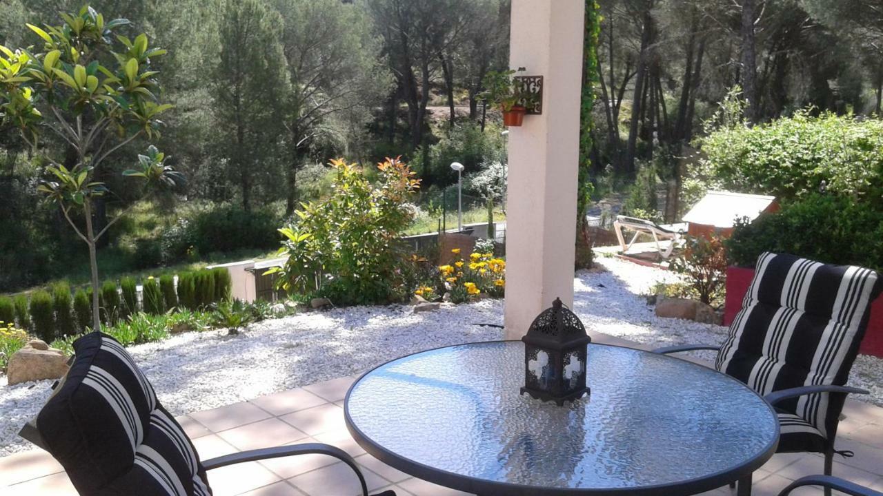 Casa Encantadora Con Piscina Privada Y Chimenea Villa Las Jaras Exterior photo